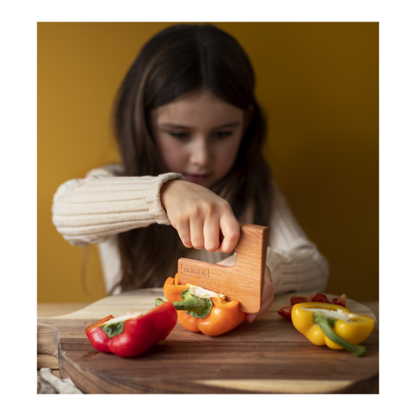 SKÅGFÄ - Trakniv - Houten montessori mes