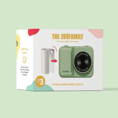 The Zoofamily - Sticky paper rolls set (3 rol)