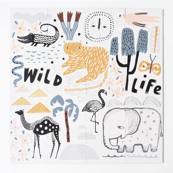 Wee Gallary - Grote vloerpuzzel - Wild Life