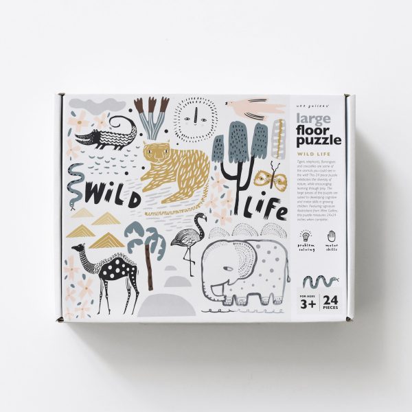 Wee Gallary - Grote vloerpuzzel - Wild Life