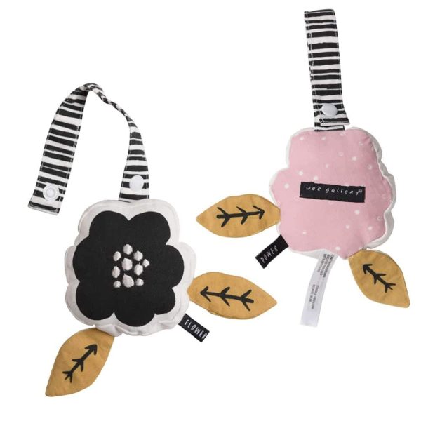 Wee Gallary - Organic Stroller Toy - Flower