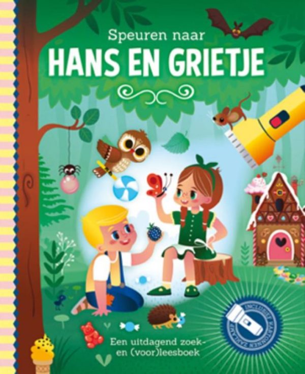Zaklampboek - Speuren naar Hans en Grietje