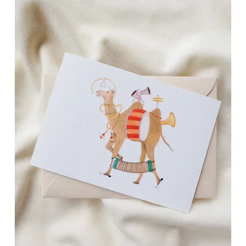 Getekend door Zusje A6 - One man camel band