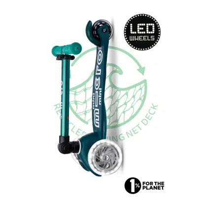 Micro Step - Mini Deluxe Foldable ECO LED - Green