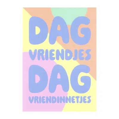 Blij - Dag Vriendjes Dag Vriendinnetjes