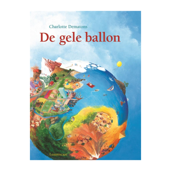 De gele ballon (luxe kartonboek)