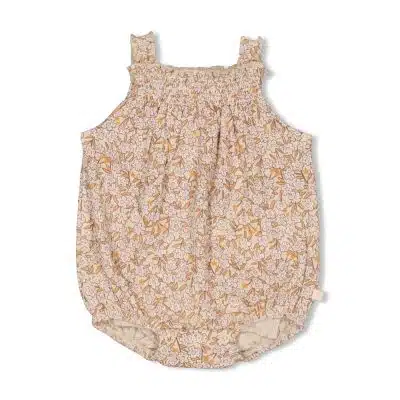 Feetje - Jurk ruches AOP - Flower Field