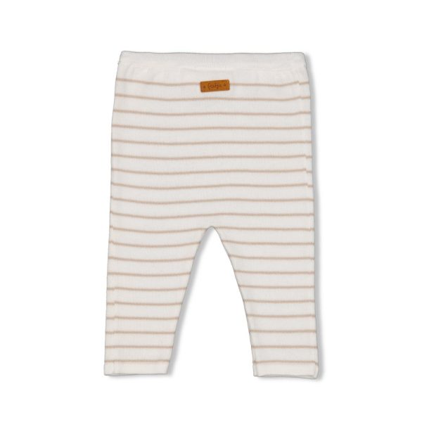 Feetje - Sweater streep gebreid - Essential Knits - Taupe