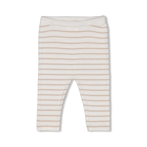 Feetje - Sweater streep gebreid - Essential Knits - Taupe