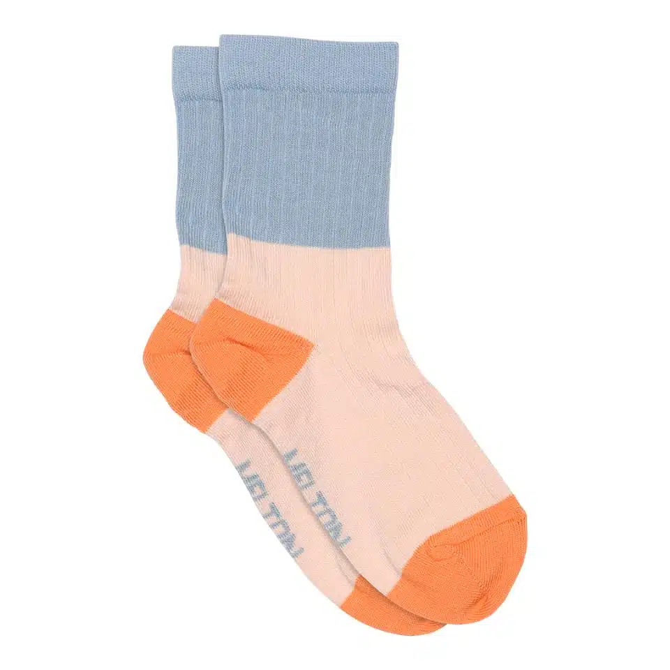 Melton - Block colour socks - Forever Blue
