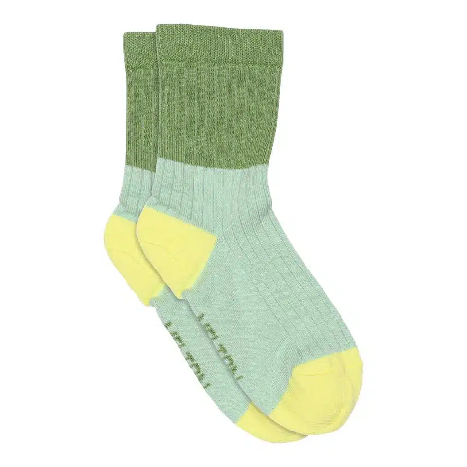 Melton - Block colour socks - Mint