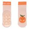 Melton - Orange socks - anti-slip - Crystal Pink