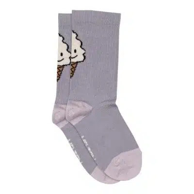 Melton - Sif socks - Silver Pink