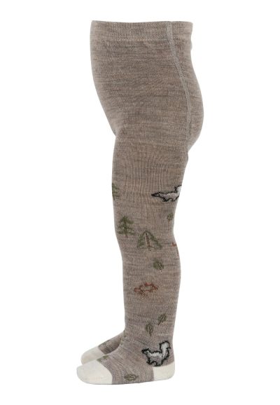 MP Denmark - Balder tights - Light Brown Melange