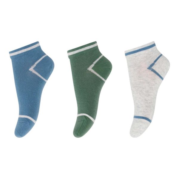 MP Denmark - Bo sneaker socks - 3-pack - Multi mix