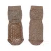 MP Denmark - Celina Glitter socks - anti-slip - Brown Sienna