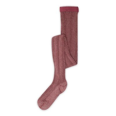 MP Denmark - Celosia glitter tights - Maroon