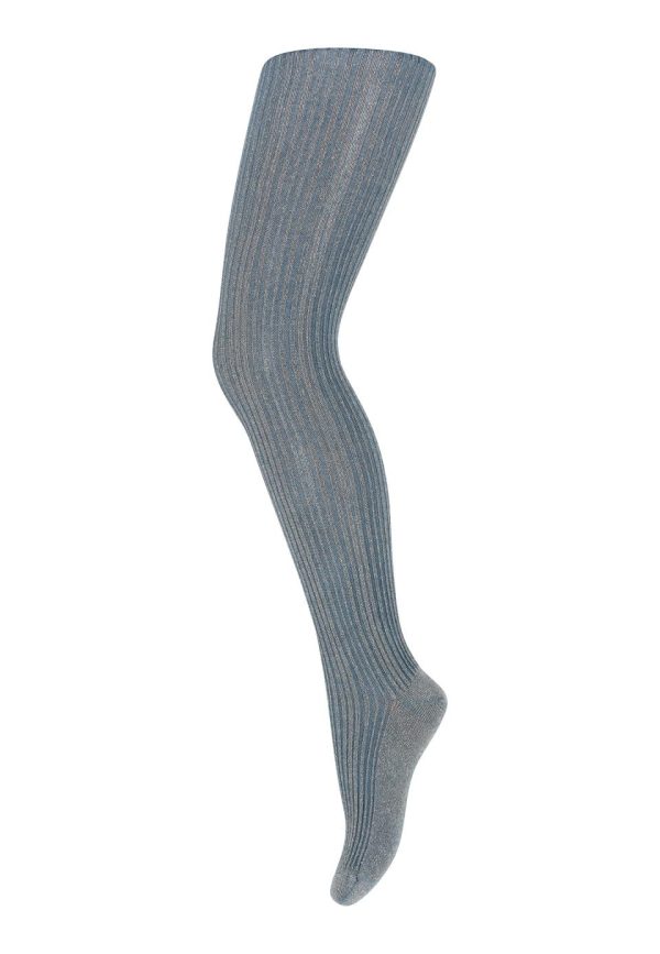 MP Denmark - Celosia glitter tights - Provincial Blue
