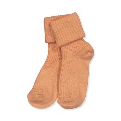 MP Denmark - Cotton rib baby socks - Canyon Sunset