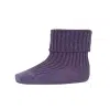 MP Denmark - Cotton rib baby socks - Lavender Dust