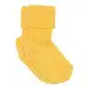 MP Denmark - Cotton rib baby socks - Misted Yellow