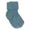 MP Denmark - Cotton rib baby socks - Provincial Blue