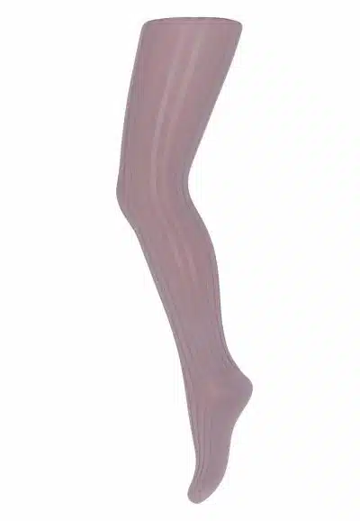 MP Denmark - Cotton rib tights - Lilac Shadow