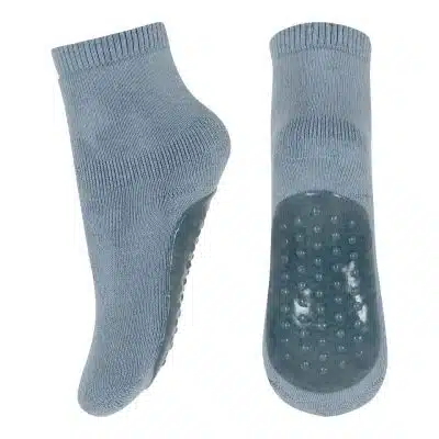 MP Denmark - Cotton socks - anti-slip - Dusty Blue
