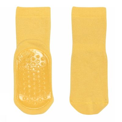 MP Denmark - Cotton socks - anti-slip - Misted Yellow