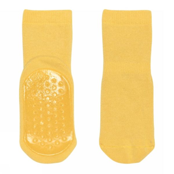 MP Denmark - Cotton socks - anti-slip - Misted Yellow