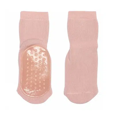 MP Denmark - Cotton socks - anti-slip - Silver Pink