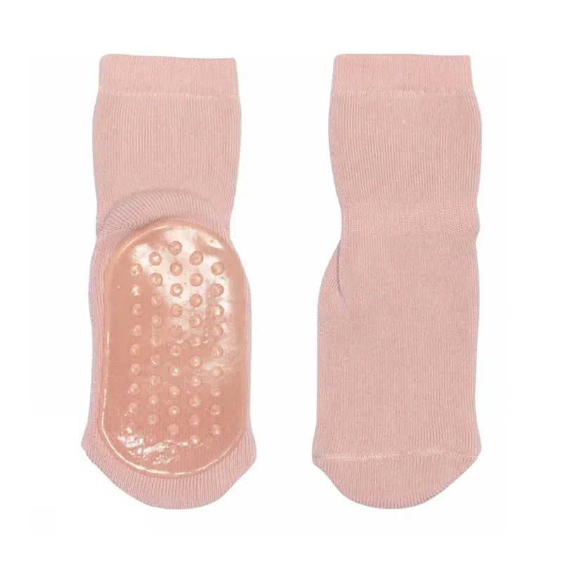 MP Denmark - Cotton socks - anti-slip - Silver Pink