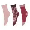 MP Denmark - Dagmar socks - 3-pack - Silver Pink