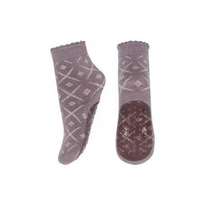 MP Denmark - Elsie socks - Anti-slip - Lilac Shadow