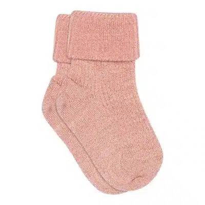 MP Denmark - Ida glitter socks - Silver Pink