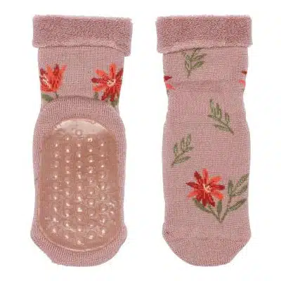 MP Denmark - Jasmine socks - anti-slip - Wood Rose