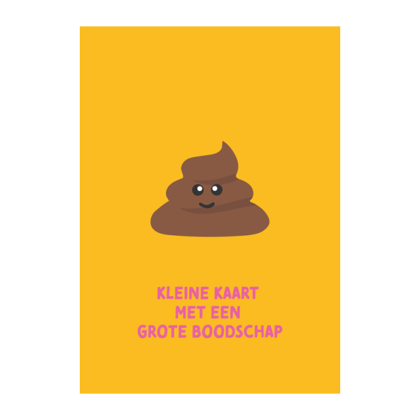 Pun Intended - Kleine Kaart Met Een Grote Boodschap