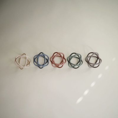 Siliconen Teether Bal - Woodchuck