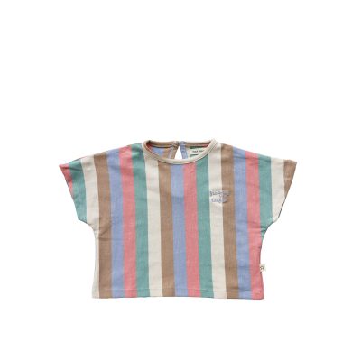 Your Wishes - Multi Stripes - Cropped Tee