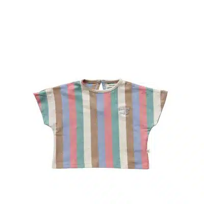 Your Wishes - Multi Stripes - Cropped Tee