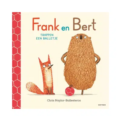 Frank en Bert trappen een balletje