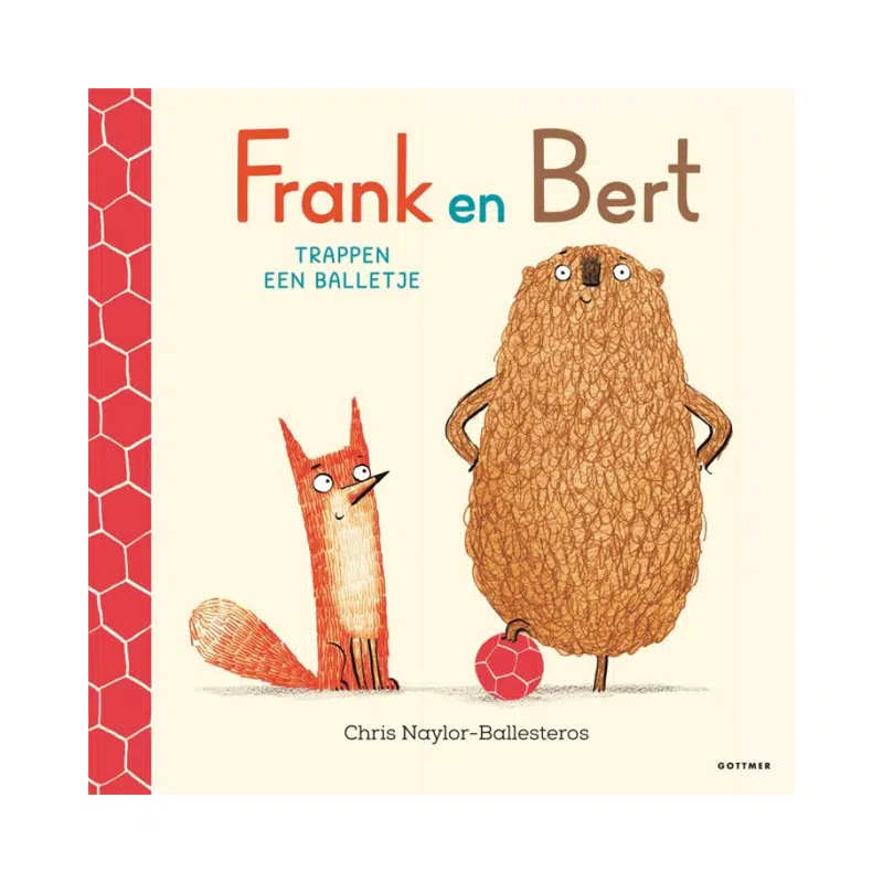 Frank en Bert trappen een balletje