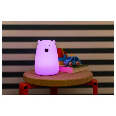 Little L - Beer Teo - Wit met afstandsbediening