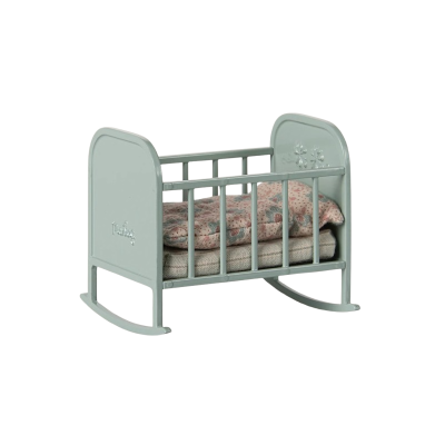 Maileg - Cradle - My - Blue mint