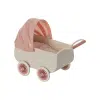 Maileg - Pram - Mouse - Coral