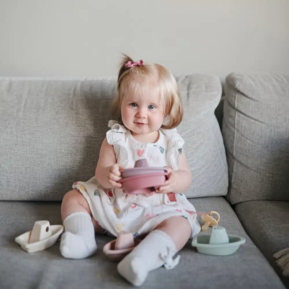 Mushie - Bath Boats - Ocean