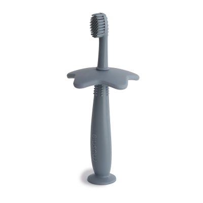Mushie - Flower Toothbrush - Tradewinds