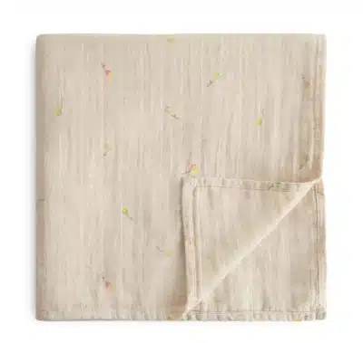 Mushie - Muslin Swaddle - Kite