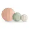 Mushie - Nesting Spheres Sensory Toy - Blush