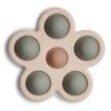 Mushie - Press Toy - Flower - Dried Thyme/Natural/Shifting Sand